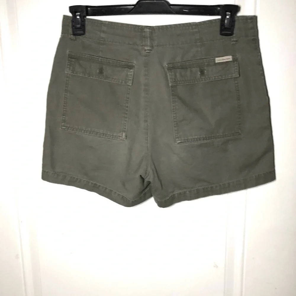 Calvin Klein army green shorts and capris both size 10